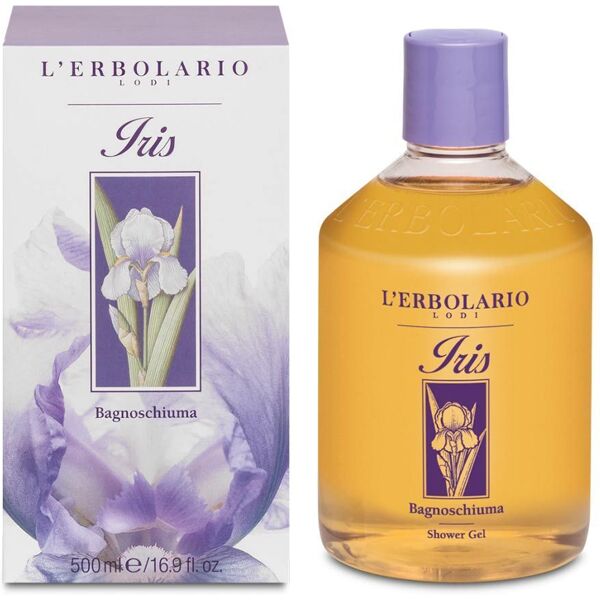 l'erbolario iris bagnoschiuma detergente corpo 500ml