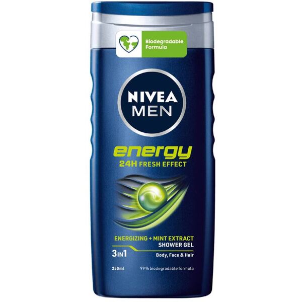 nivea doccia energy for men 250ml