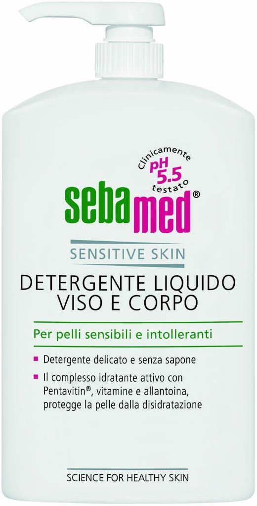 sebamed detergente liquido viso e corpo 1000ml