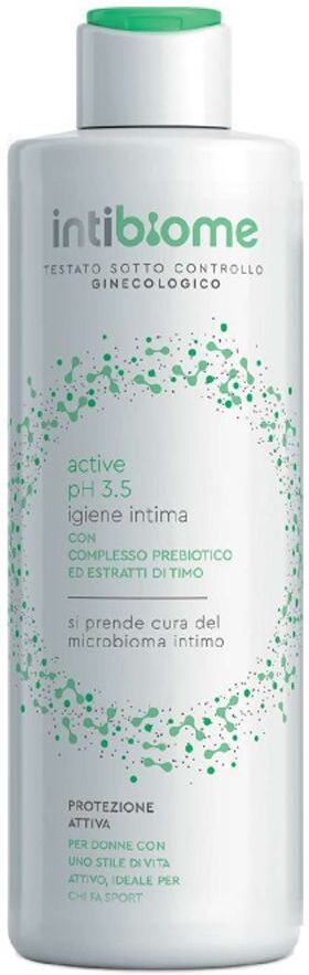 intibiome active ph 3.5 detergente intimo 500ml