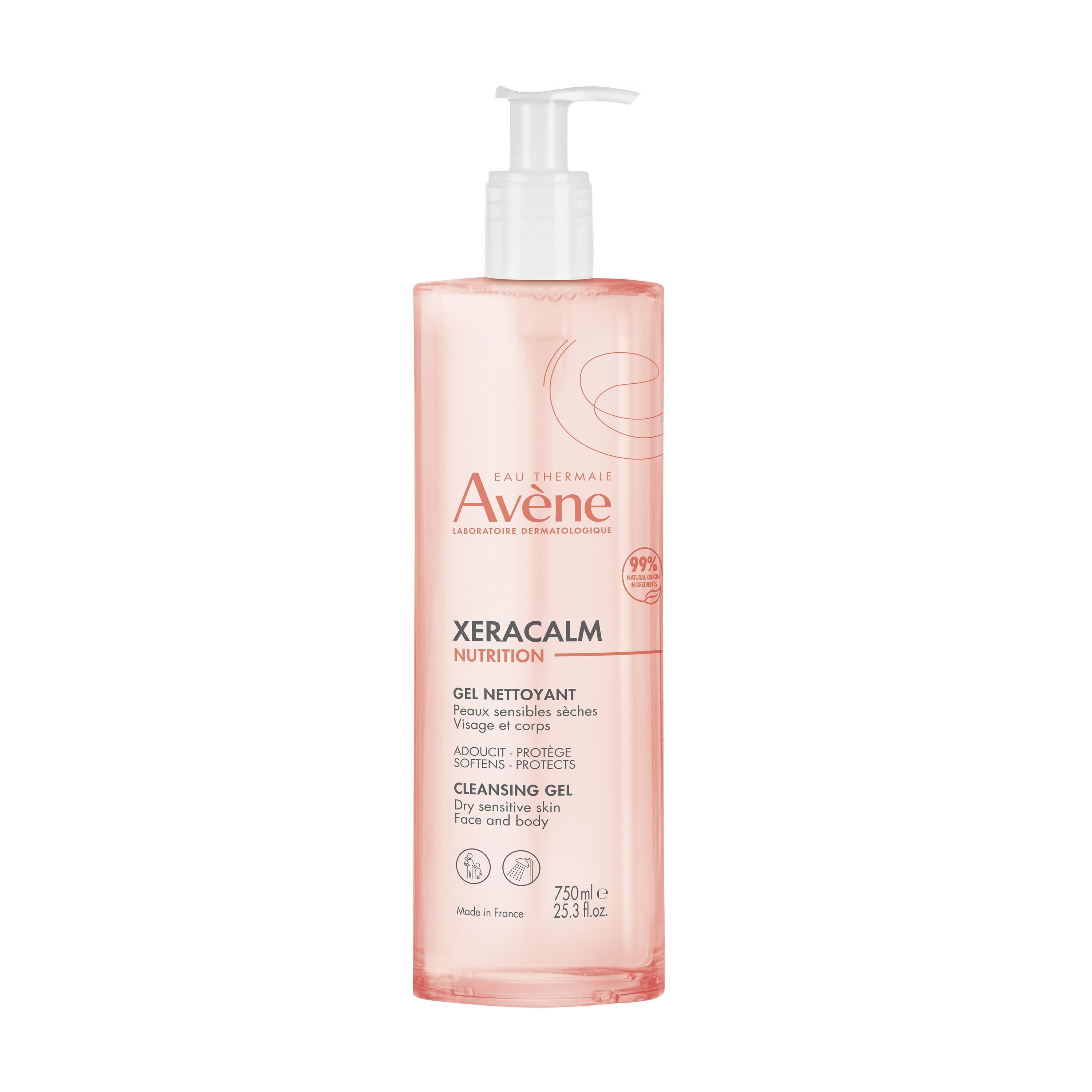 avene xeracalm nutrition gel detergente 750ml