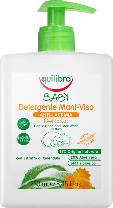 equilibra baby detergente mani viso delicato 250ml