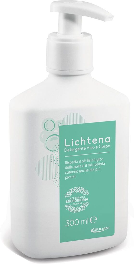 lichtena detergente viso e corpo 300ml