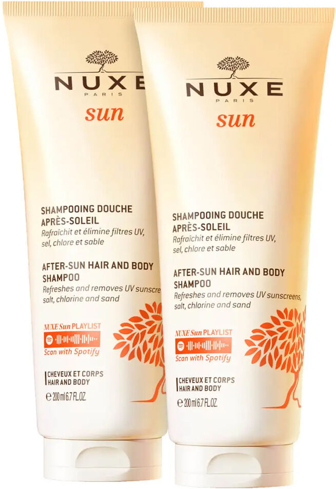 nuxe sun duo shampoo doccia 2x200ml