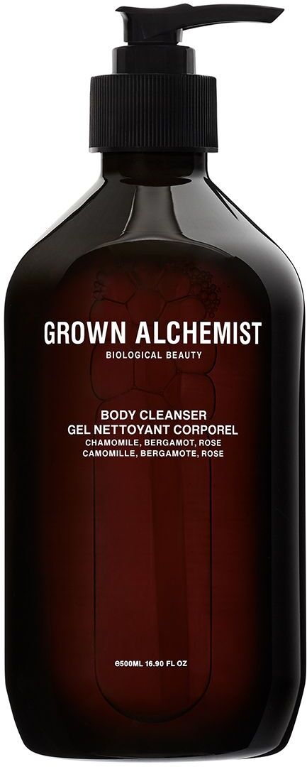 grown alchemist bagnoschiuma gel corpo camomilla bergamotto rosa 500ml