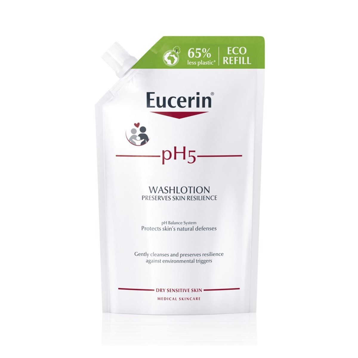 eucerin ph5 eco refill washlotion 400ml