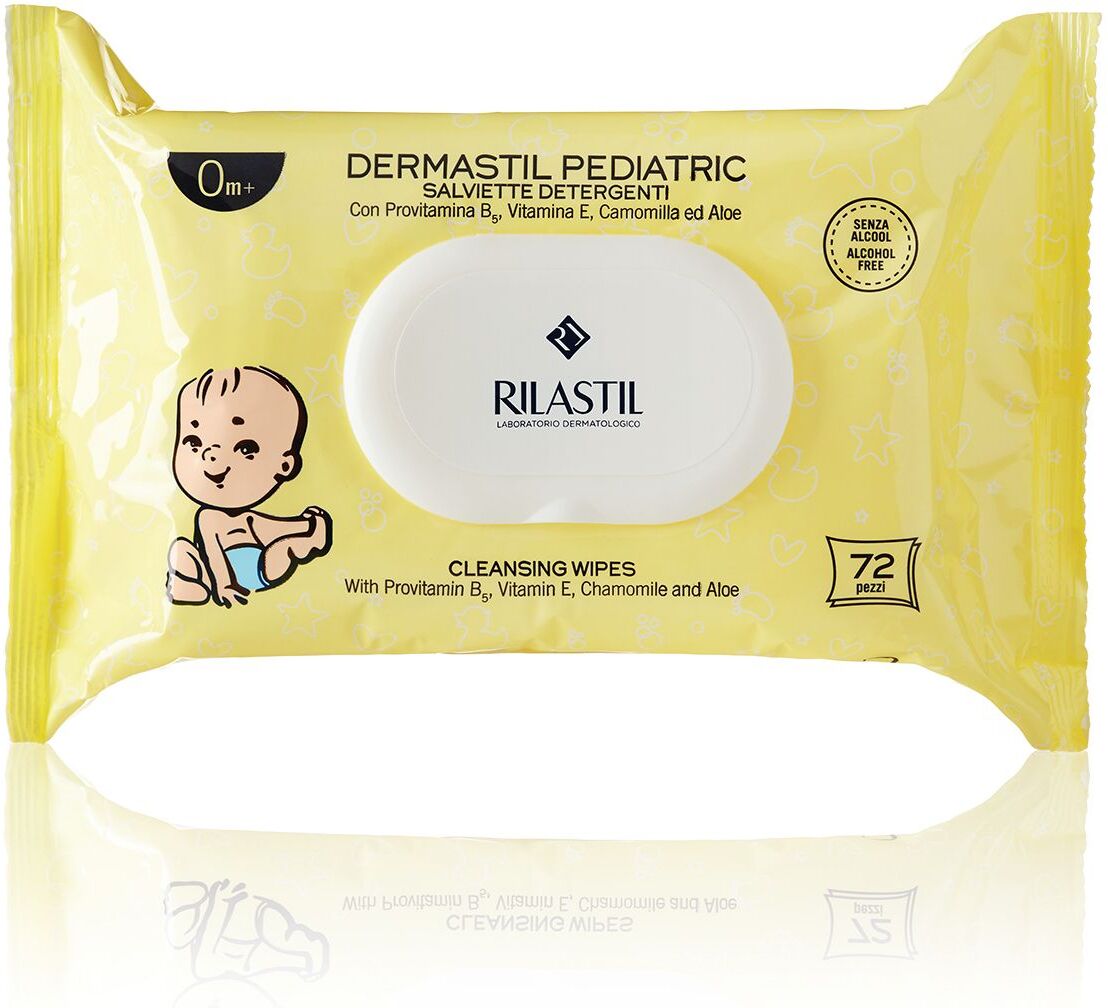 rilastil dermastil salviette detergenti 72 pezzi