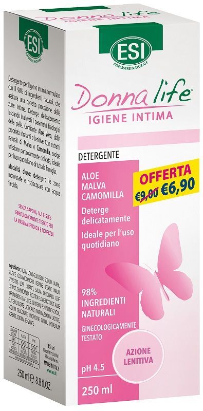 Esi Donna Life Igiene Intima Detergente Lentitivo 250ml