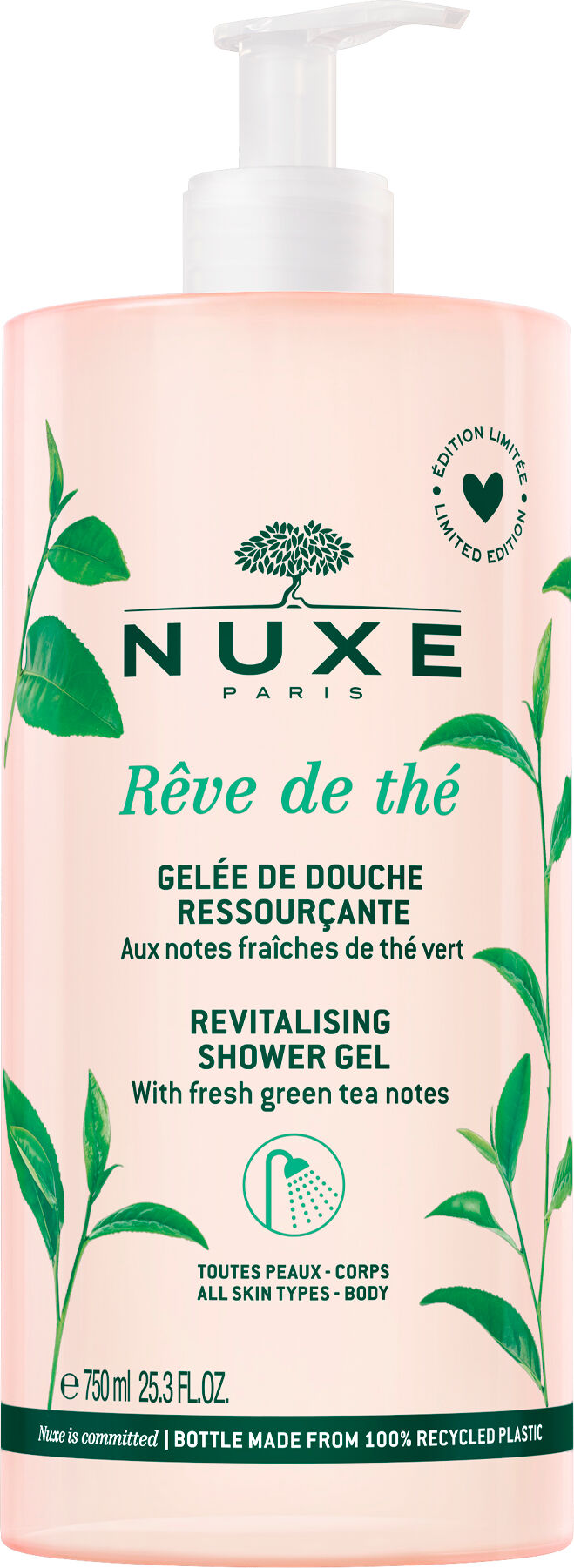 Nuxe Reve De Thé Gel Doccia Rigenerante 750ml