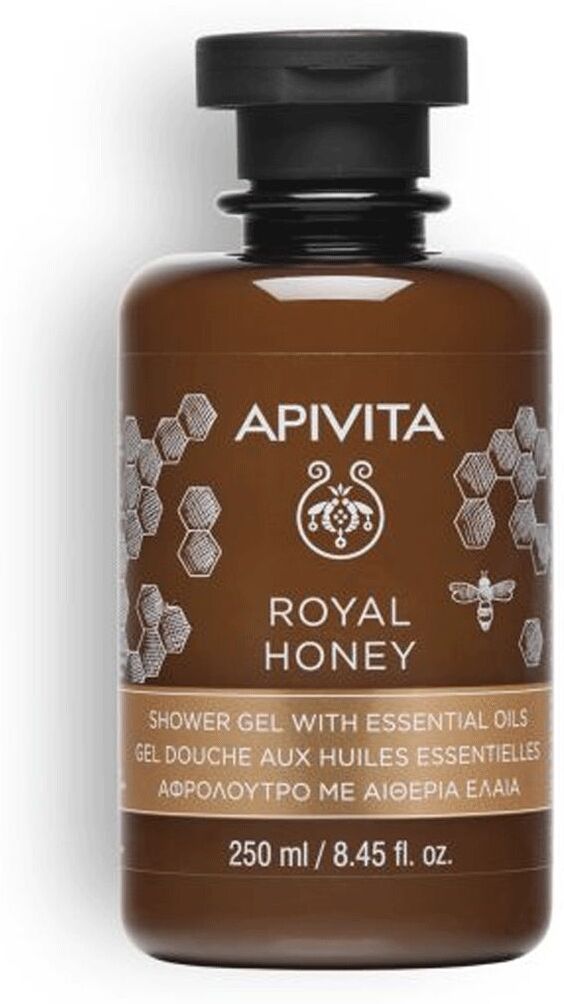 Apivita Royal Honey Gel Doccia Cremoso Con Oli Essenziali 250ml