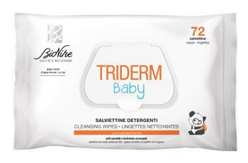 Bionike Triderm Baby Salviette Detergenti 72pz