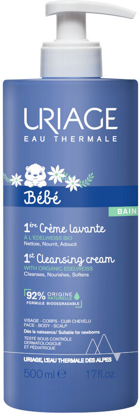 Uriage Bebe Creme Lavante Detergente Senza Sapone 500ml