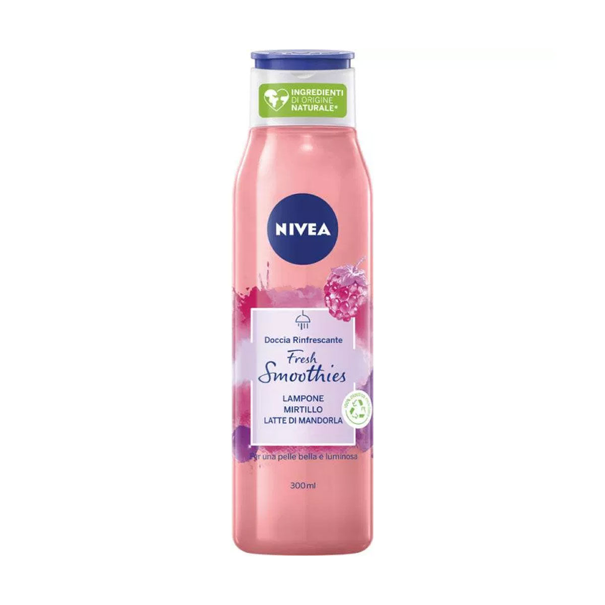 Nivea Doccia Rinfrescante Fresh Smoothies Lampone 300ml