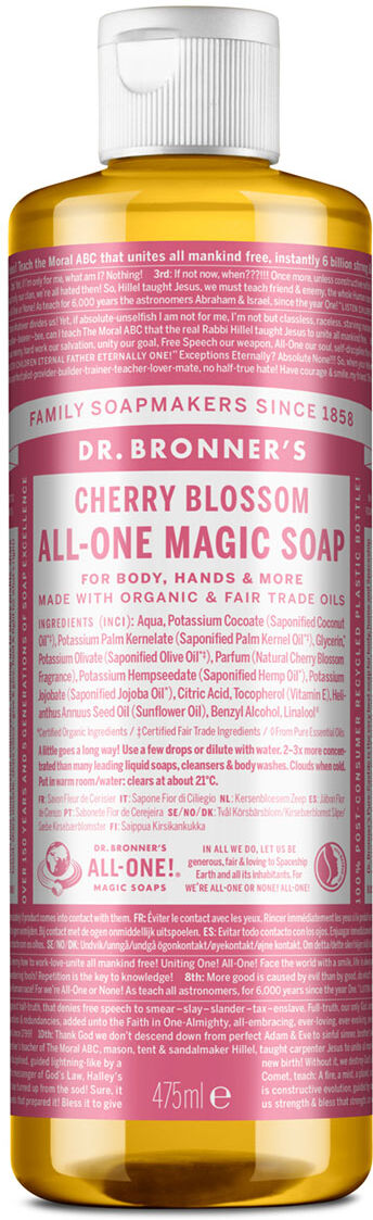 Dr. Bronner's Liquid Soap Cherry Blossom 475ml