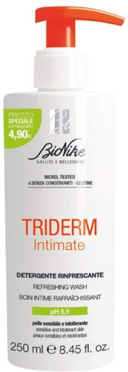 Bionike Triderm Intimate Detergente Intimo Rinfrescante 250ml