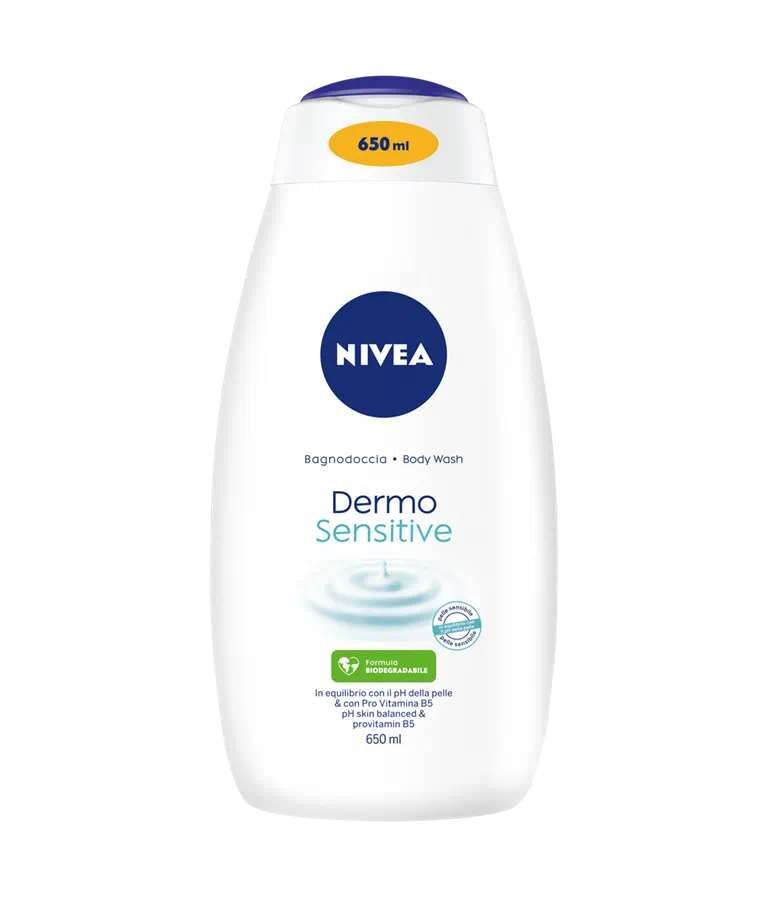 Nivea Bagnodoccia Dermosensitive 650ml