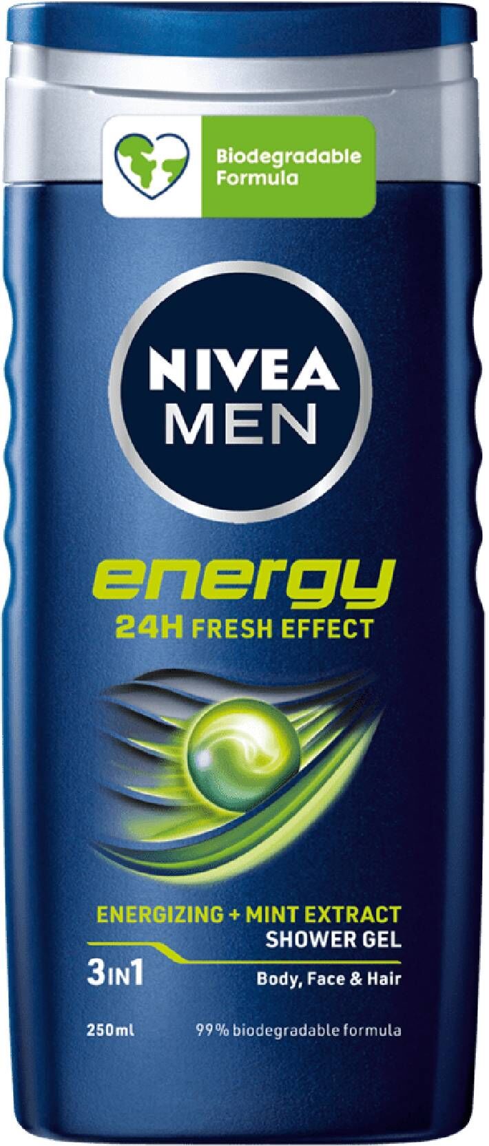 Nivea Doccia Energy For Men 250ml