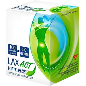 F&F Lax Act Forte Plus Integratore Intestino 100 Compresse