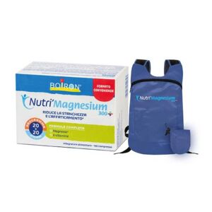 Boiron Nutrì Magnesium 300+ Integratore Di Magnesio 160 Compresse + Zainetto