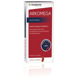 Arkofarm Arkopharma Arkomega Olio Di Krill Integratore Di Omega 3 30 Capsule