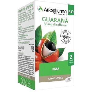 Arkofarm Arkopharma Guaranà Bio Integratore Linea 130 Arkocapsule