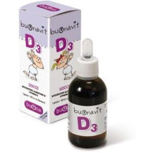 Buonavit D3 Integratore Vitamina D3 Gocce 12ml