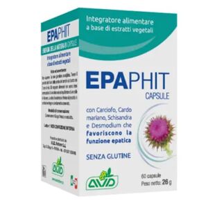 A.v.d. Reform Srl Epaphit Integratore Funzione Epatica 60 Capsule