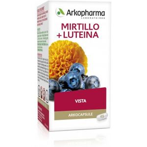 Arkofarm Arkopharma Mirtillo + Luteina Integratore Vista 45 Arkocapsule