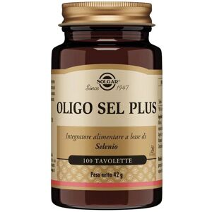 Solgar Oligo Sel Plus Integratore Capelli E Unghie 100 Tavolette