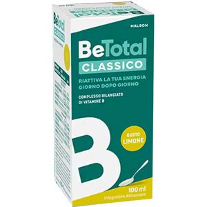 Be-total Sciroppo Integratore Alimentare Vitamina B Sistema Immunitario Bambini Limone 100ml