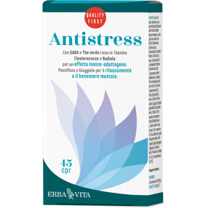 Erba Vita Antistress Integratore Stress Ansia Sonno 45 Compresse