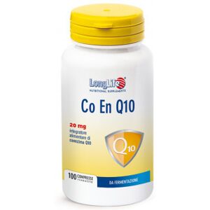 Longlife Coenzima Q10 20mg Integratore Energetico 100 Compresse