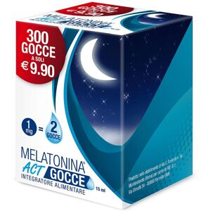 F&F Melatonina Act Integratore Melatonina Sonno Gocce 15ml