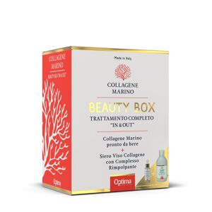 Optima Collagene Marino Beauty Box Trattamento Bellezza Pelle