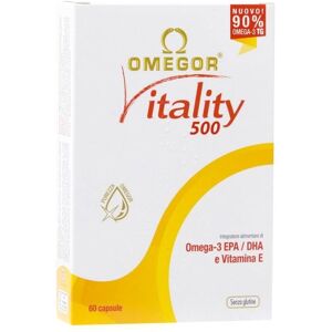 Omegor Vitality 500 Integratore Alimentare 60 Capsule