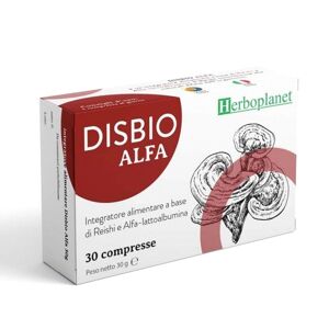 Herboplanet Disbio Alfa Integratore Difese Immunitarie 30 Compresse