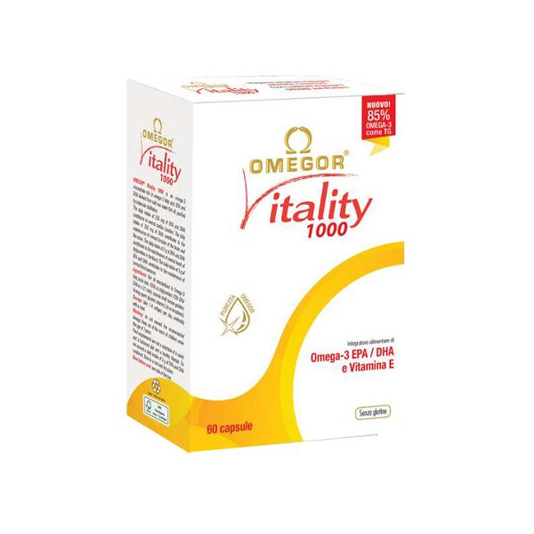 omegor vitality 1000 integratore salute cardiovascolare 60 capsule