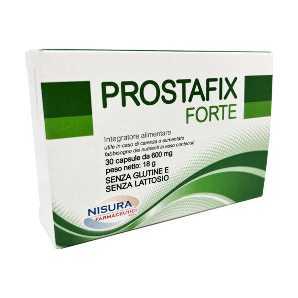 nisura farmaceutici srl prostafix forte integratore salute prostata 30 capsule