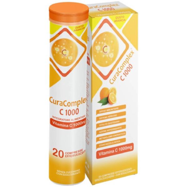 cura farma curacomplex c 1000mg integratore vitamina c 20 compresse