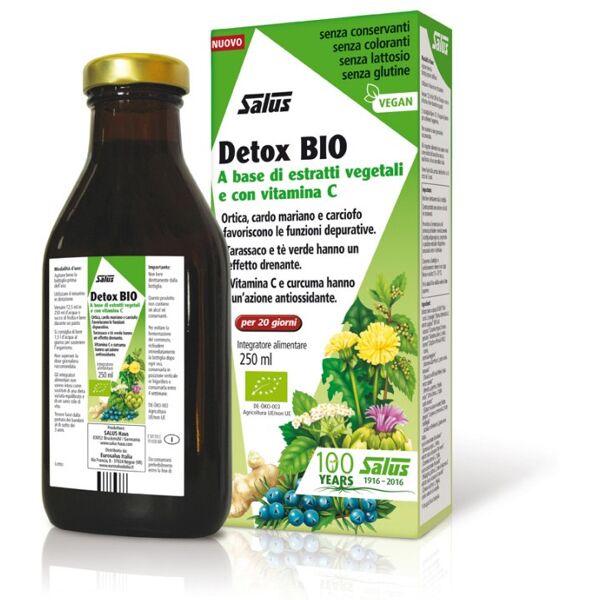 salus haus detox bio integratore depurativo disintossicante 250ml