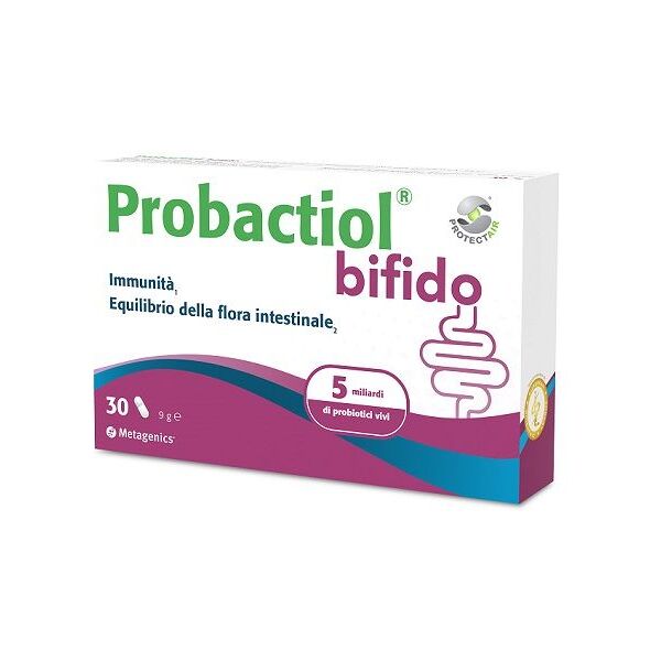 metagenics probactiol bifido integratore equilibro flora intestinale 30 capsule