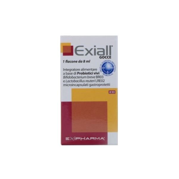 exipharma srl exiall integratore fermenti lattici gocce 8ml