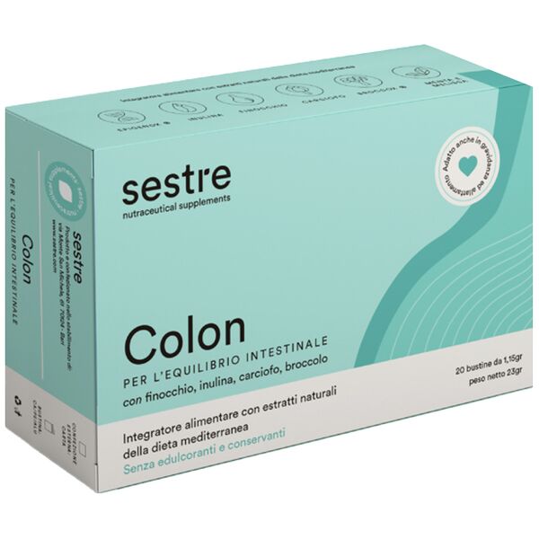 sestre colon integratore equilibrio intestinale 20 bustine