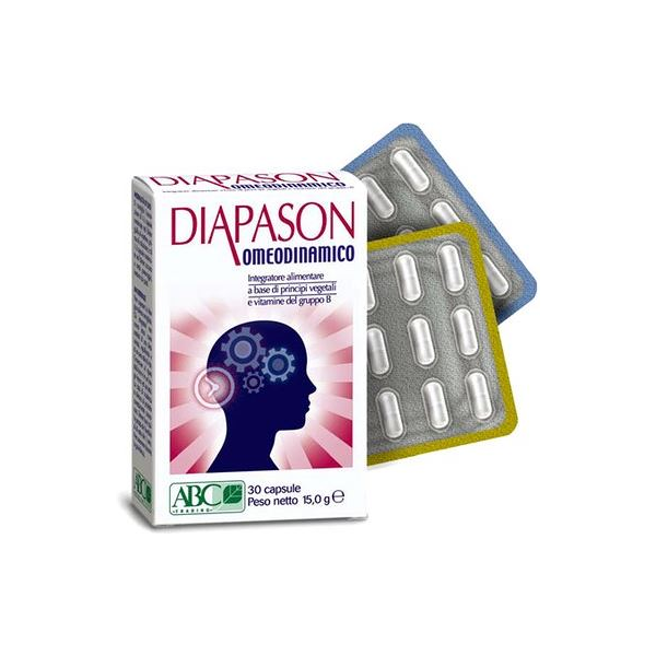 abc trading diapason integratore alimentare 30 capsule