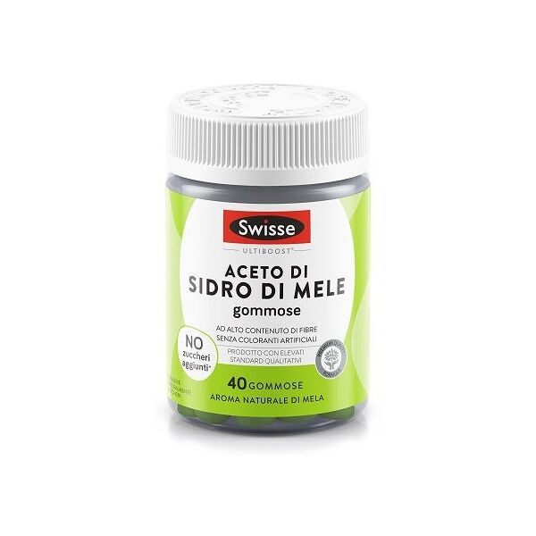 swisse ultiboost aceto sidro mele integratore 40 pastiglie gommose