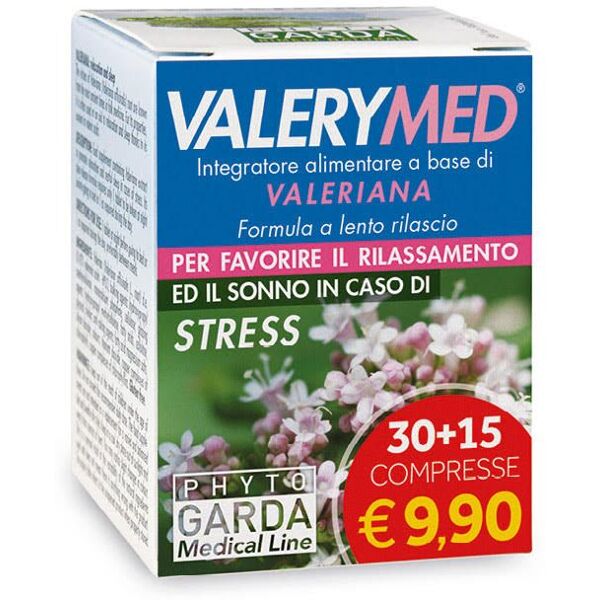 phyto garda valerymed integratore rilassamento 45 compresse