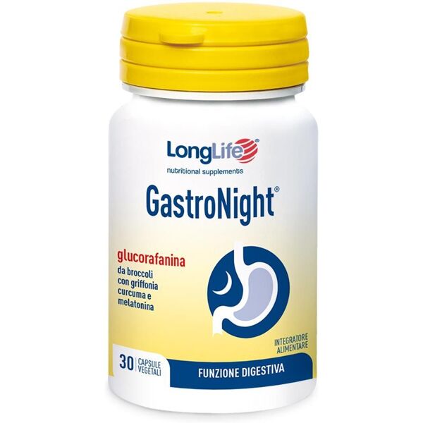 longlife gastronight integratore intestino 30 capsule