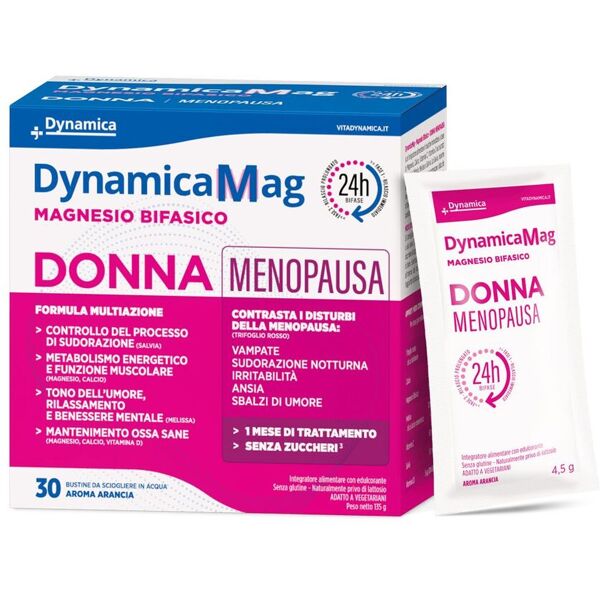 dynamicamag donna menopausa integratore salino 30 bustine