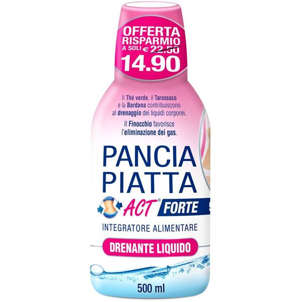 f&f pancia piatta act forte integratore alimentare 500ml