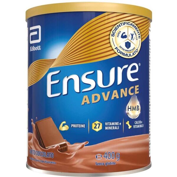 ensure advance integratore alimentare proteico cioccolato 400g